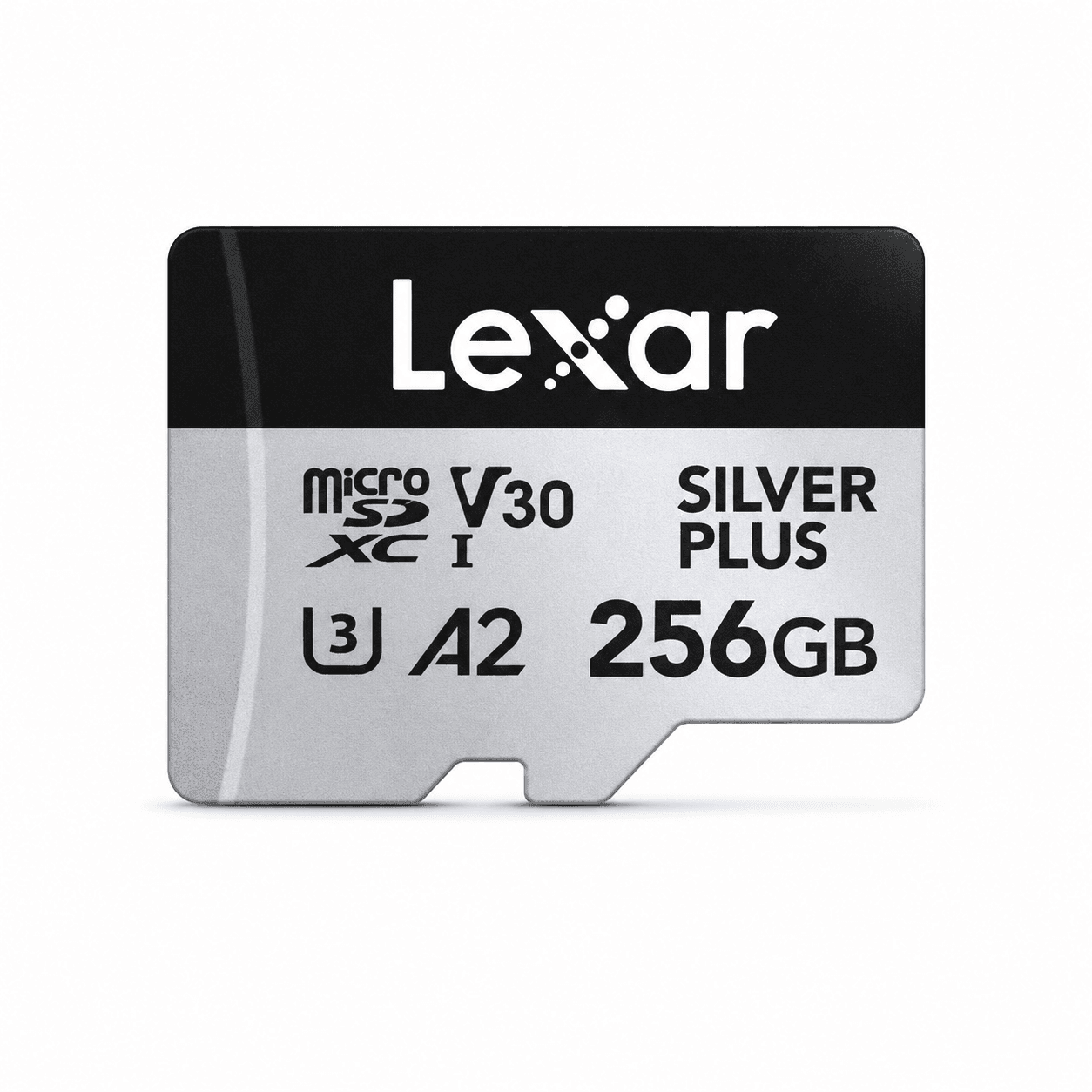 Lexar microSDXC Silver Plus 256GB (V30, A2)